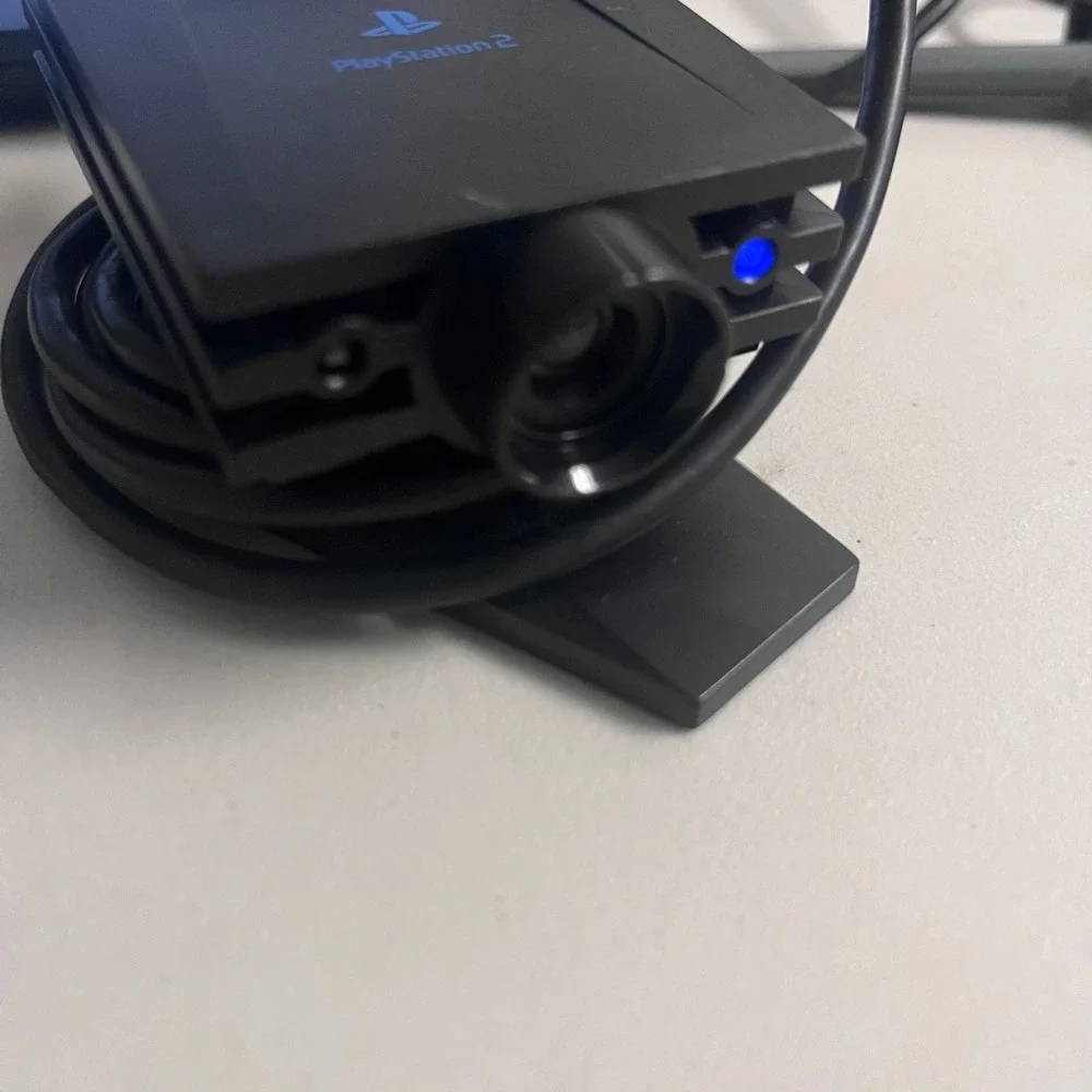 Sony EyeToy USB Camera for PlayStation 2 PS2 Black SLEH-00031 Motion Sensor Test